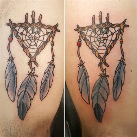 80 Best Dreamcatcher Tattoo Designs And Meanings Dive Deeper 2019