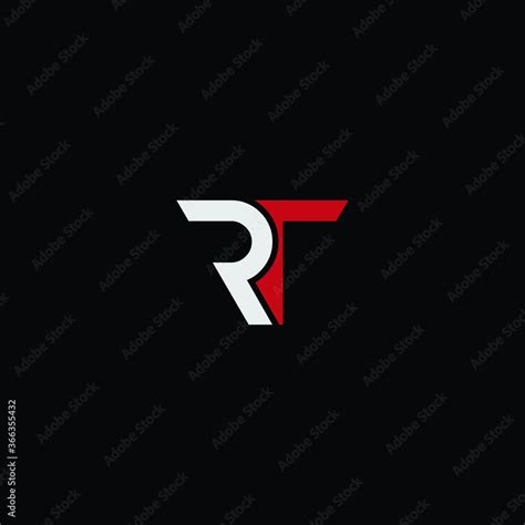 Tr Or Rt Logo And Icon Designs With Different Colors And Backgrounds