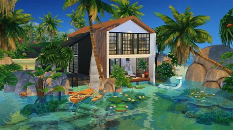 Modern Beach House At Akai Sims Kaibellvert Sims 4 Updates