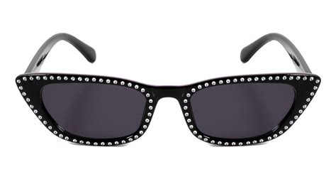 p6542 rhinestone thin cat eye wholesale sunglasses frontier fashion inc