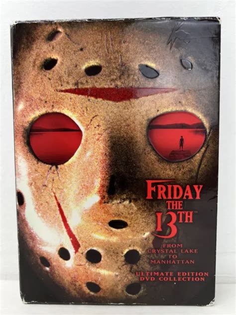 Friday The 13th Ultimate Dvd Collection 1 8 Boxset Crystal Lake To