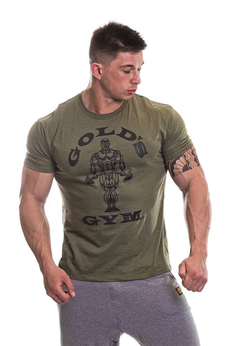 Gold's cover bcaa activity fuel 150g. GOLDS GYM MUSCLE JOE T-SHIRT ARMY - BodyBeautifulApparel.com