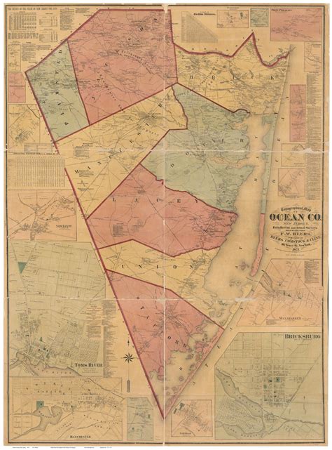 New Jersey County Maps