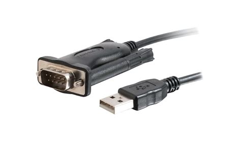 C2g 5ft Usb To Serial Cable Usb To Db9 Serial Rs232 Cable Mm