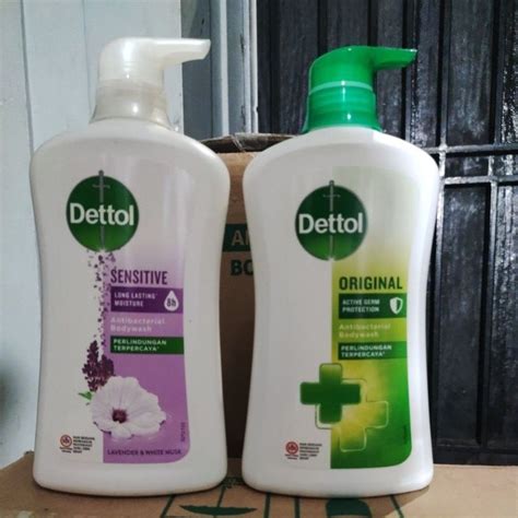 Jual Dettol Bodywash Botol Sensitiv Dan Original 625ml 625 410g 1get1