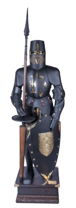 Black Knight Jousting Suit Of Armor Of The Th Century By Marto Of