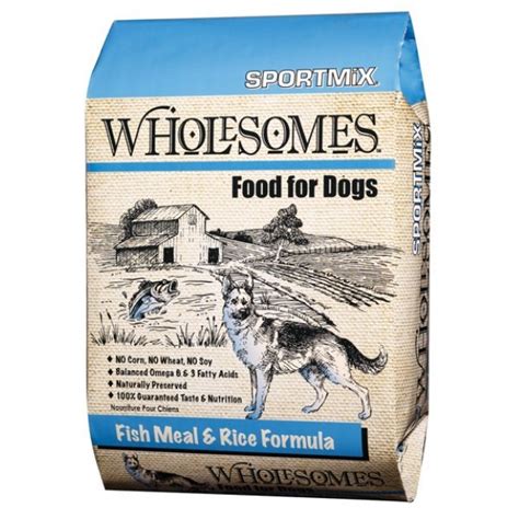 Dry food wet food freeze dried food hill's prescription diet royal canin veterinary diet food snacks only $99/year (first pet, $75 each additional pet, plus tax). Sportmix Wholesomes Dog Food - Fish Meal & Rice - 40 lbs ...
