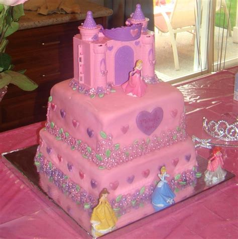 Disney Princess Birthday Cake