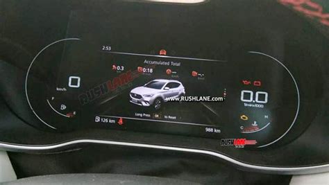 The mg astor will be a petrol car only, which means that there could be two powertrain options on offer. Spy Pics: MG ZS (Astor) Digital Instrument Cluster Spotted ...