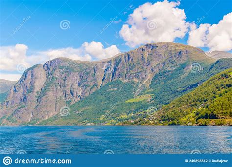 Aurlandsfjord Unesco Enlisted Natural Heritage Site In Norway
