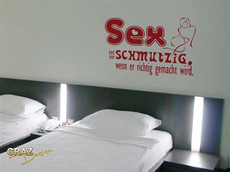 Grazdesign Wandtattoo Wandsprüche Schlafzimmer Spruch Sex Ist Nur