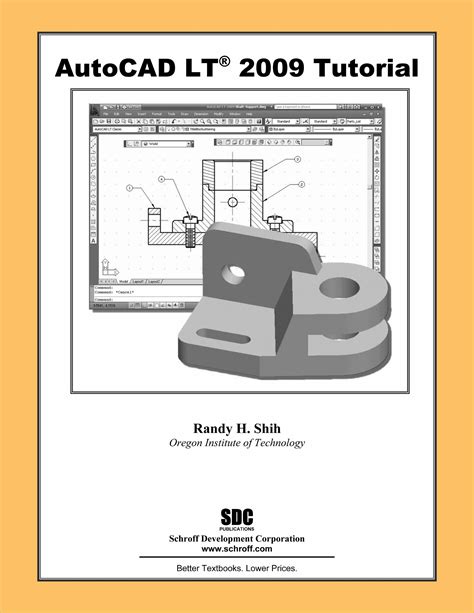 Autocad Lt 2009 Tutorial Book 9781585034529 Sdc Publications
