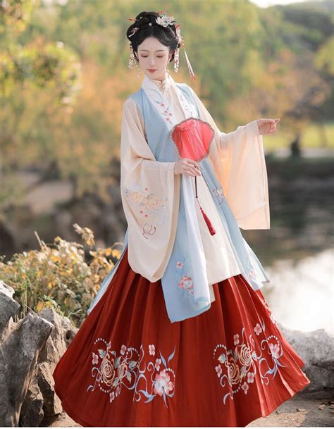 Chinese Traditional Clothes Hanfu With Bijia Female Fashion Hanfu