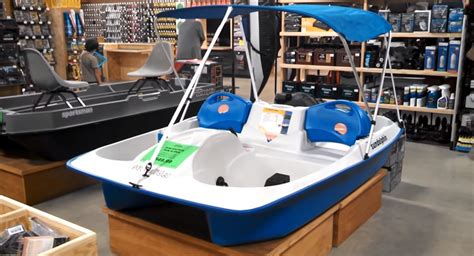 Also, the seats are adjustable. Sun Dolphin Sun Slider 5 Seat Pedal Boat Review