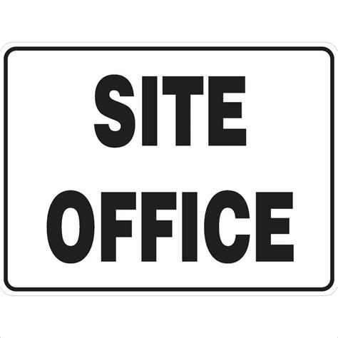 Site Office Buy Now Discount Safety Signs Australia