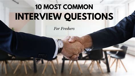 Check out our series how to answer the 50 most common interview questions! 10 Most Common Interview Questions for Freshers