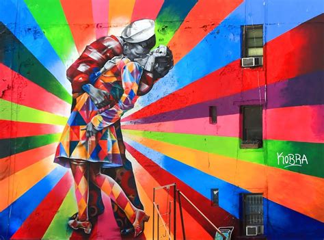 El Artista Brasileño Eduardo Kobra No Tiene Límites Con Sus Grafitis