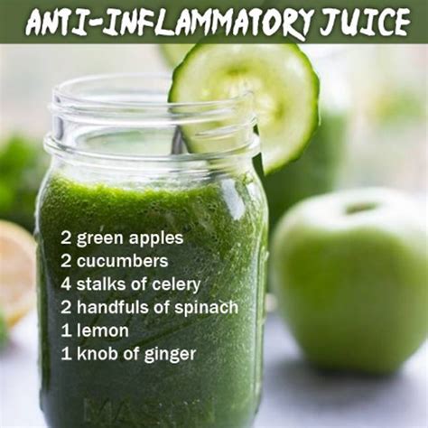 Anti Inflammatory Juice Recipe Healthy Detox Cleanse Detox Smoothie
