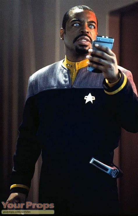 Star Trek Nemesis Geordis Starfleet Uniform Original Movie Costume