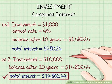 3 Ways To Maximize Compound Interest Wikihow