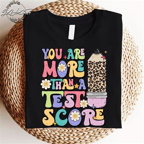 Test Day You Are More Than Test Score Png Teacher T Png Etsy