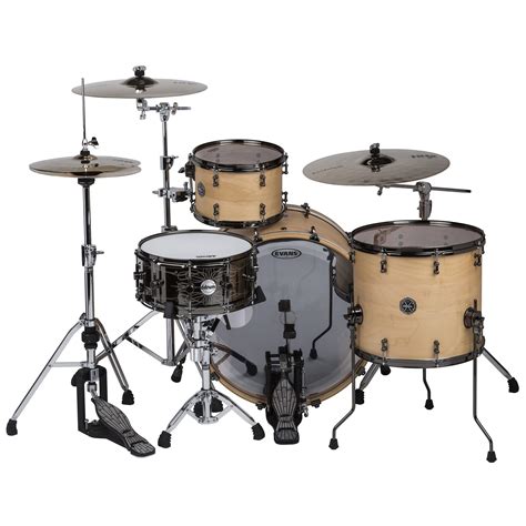 Max 3pc Satin Natural 24 Inch Bass Drum Shell Pack Ddrum