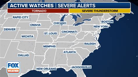 Severe Thunderstorm Watches Issued From Kentucky To Vermont Days After