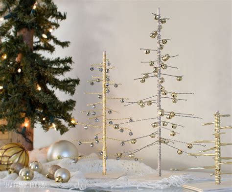 Handmade Wire Christmas Trees By