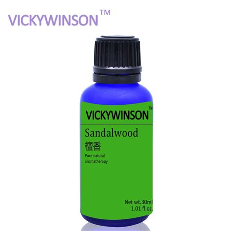 VICKYWINSON aceite esencial de aromaterapia de sándalo fragancia de Perfume de planta Natural