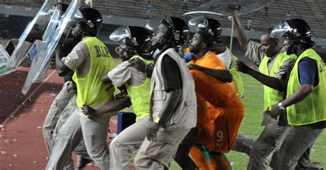 Senegal Ivory Coast Suspended Due To Riots Pictures Huffpost Uk