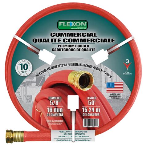 4.7 out of 5 stars with 7 ratings. Shop FLEXON 5/8-in x 50-ft Contractor-Duty Garden Hose at ...