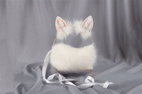 Rabbit Ears Cosplay Animal Ears Butt Plug Simulated Fox Etsy