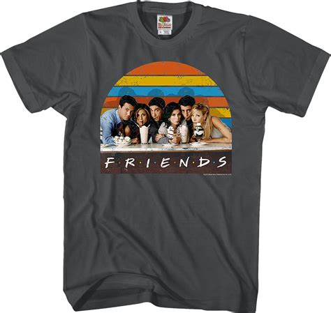 Retro Friends T Shirt Friends Mens T Shirt