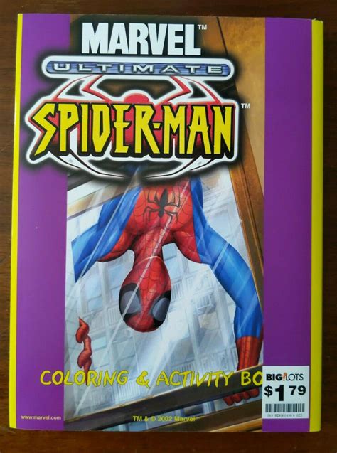 Ultimate Spider Man Coloring And Activity Book 4508 2 Ultimate 4 Cover