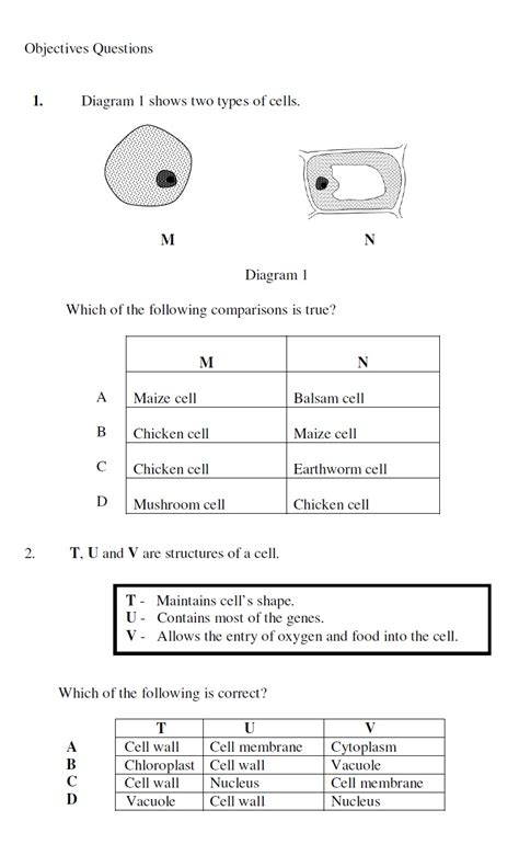 Answer all the questions in this section in the spaces provided. SCIENCE PT3: SCIENCE FORM 1