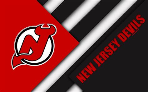 Diseño De Material De Los Diablos De Nueva Jersey Logo Nhl