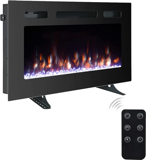 30 Inch Electric Fireplace Inserts Wall Mounted Fireplace Recessed
