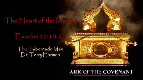 The Mosaic Tabernacle Ark Of The Covenant Heart Of The Matter Exodus