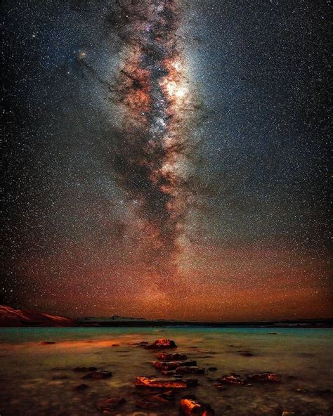 Milky Way Was Seen Over The New Zealand New Zealand Tours South New