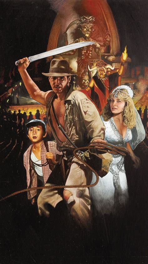 Indiana Jones And The Temple Of Doom 1984 Phone Wallpaper