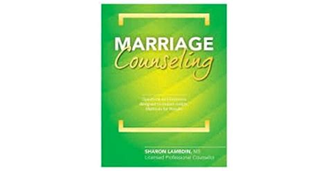 Marriage Counseling Workbook For Couples By Mariam