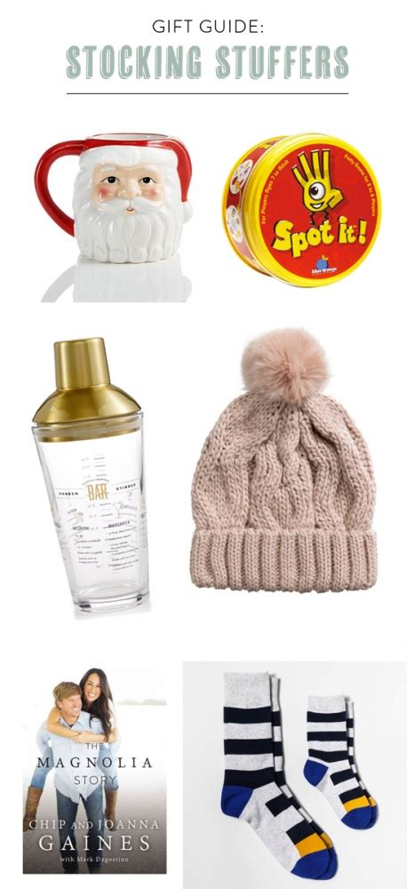 Stocking Stuffer Gift Guide At Home In Love