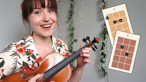 How To Strum Chords On Your Violin Tutorial With Printable Chord