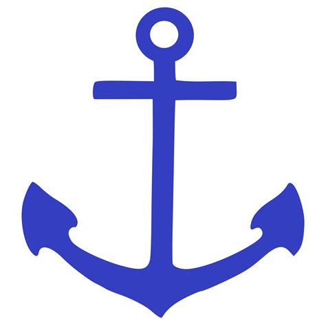 Pictogram Anchor Clip art - blue anchor png download - 2000*1996 - Free png image