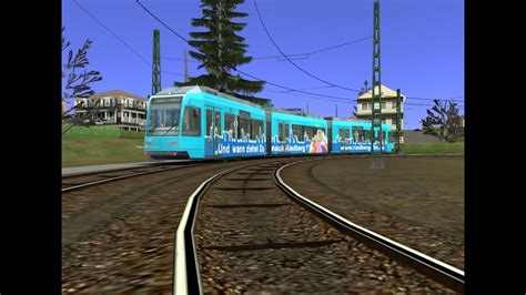 Trainz Simulator 12 Tram Ride To Main Station Youtube