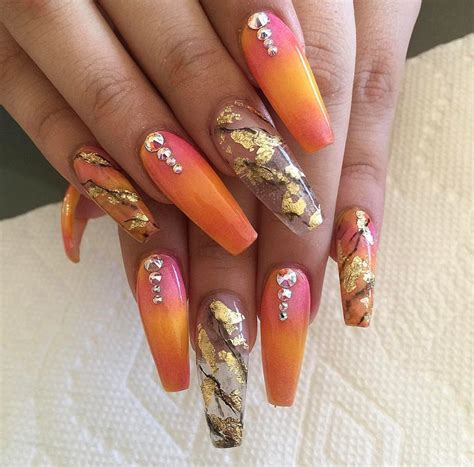 Like What You See Follow Me For More Uhairofficial Orange Nail Art Latest Nail Designs