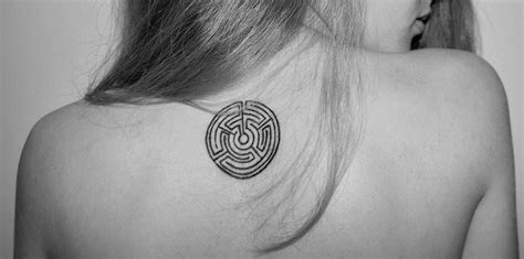 Might Want As The Traditional Labyrinth Labyrinth Tattoo Tattoos