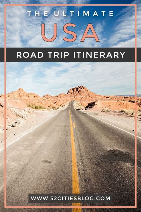 The Ultimate Cross Country Road Trip Itinerary Cross Country Road