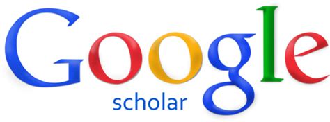 Google scholar provides a simple way to broadly search for scholarly literature. Google_Scholar_logo.svg | Hauptman-Woodward Medical ...