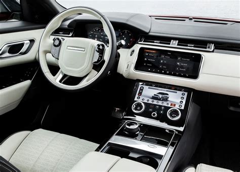 White Range Rover Sport 2018 Red Interior